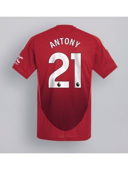 Manchester United Antony #21 Domaci Dres 2024-25 Kratak Rukavima